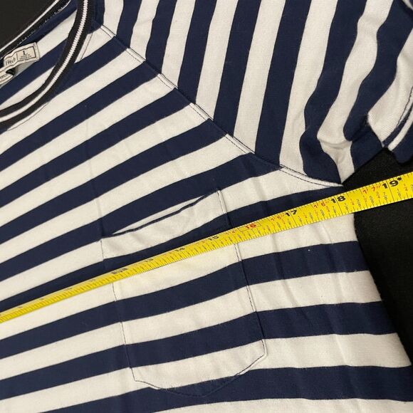 ~ Abercrombie & Fitch Womens Sleep Shirt Night Gown Blue Stretchy Short Sleeve - Picture 5 of 10